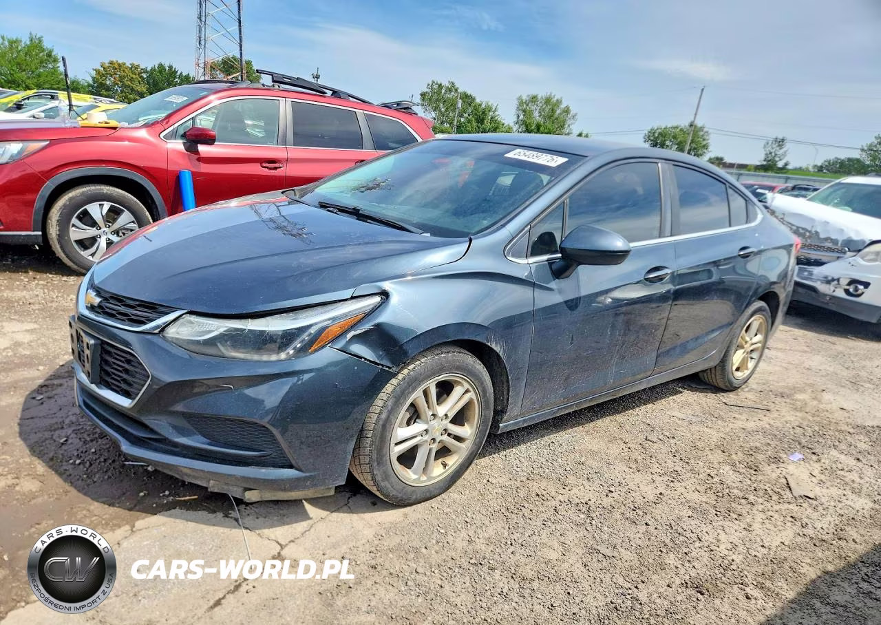 2017 Chevrolet Cruze Lt VIN:1G1BE5SM6H7149886 - 1