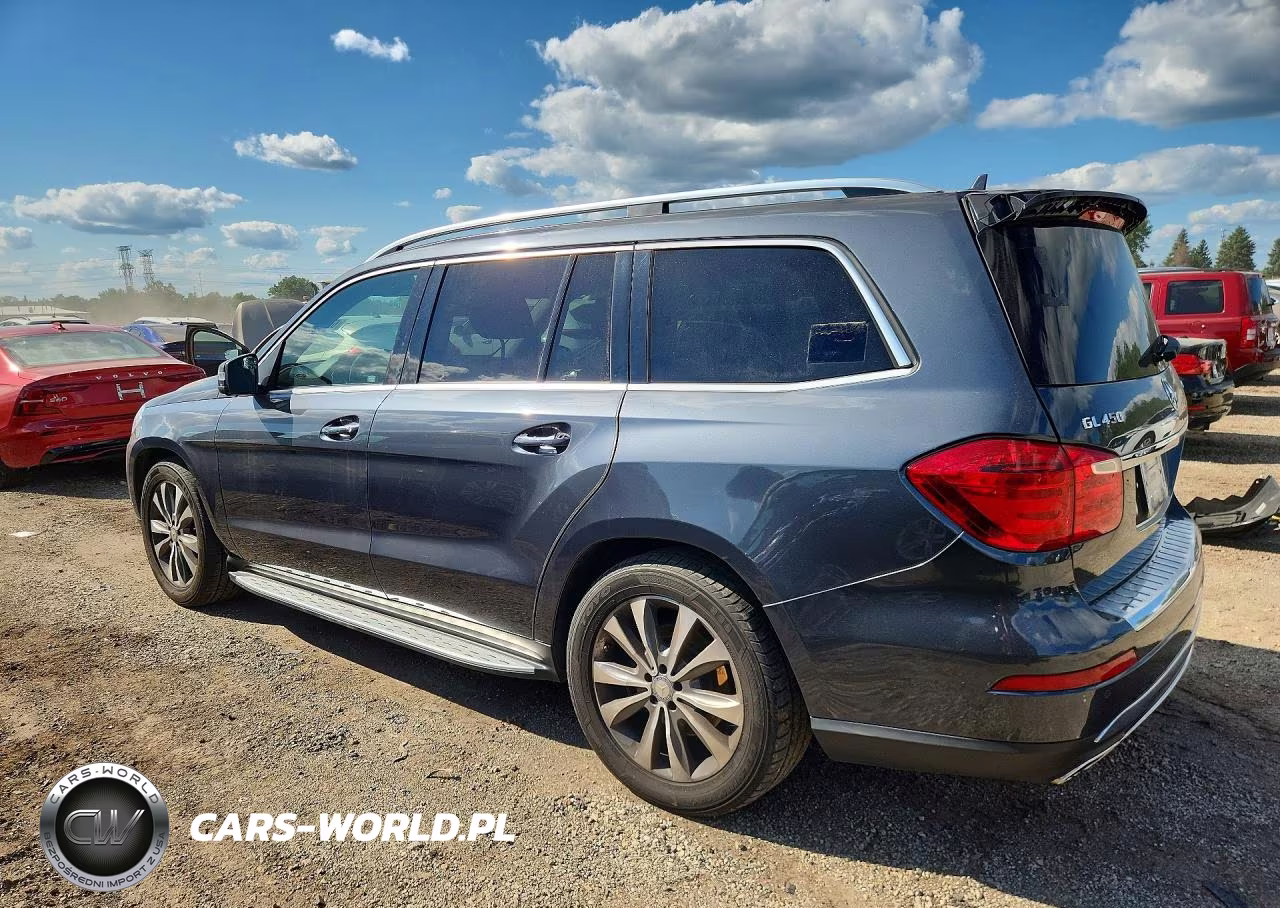 2015 Mercedes-Benz Gl 450 4Matic VIN:4JGDF6EE4FA491226 - 2