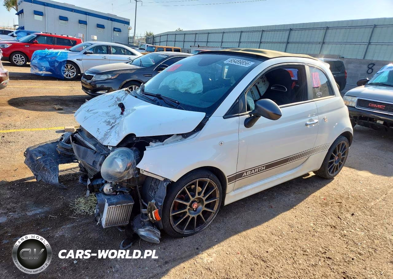 2015 Fiat 500 Abarth VIN:3C3CFFJH4FT608011 - 1