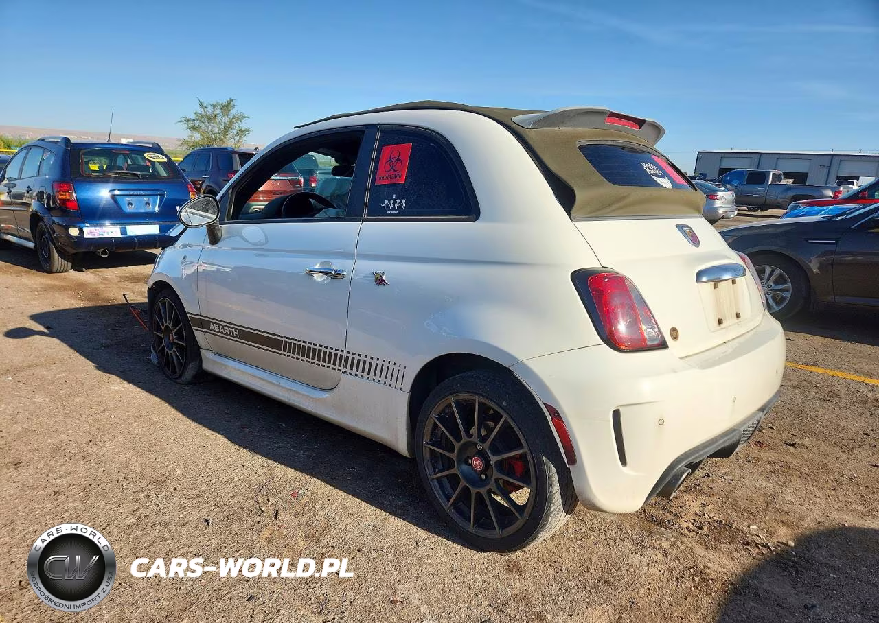 2015 Fiat 500 Abarth VIN:3C3CFFJH4FT608011 - 2