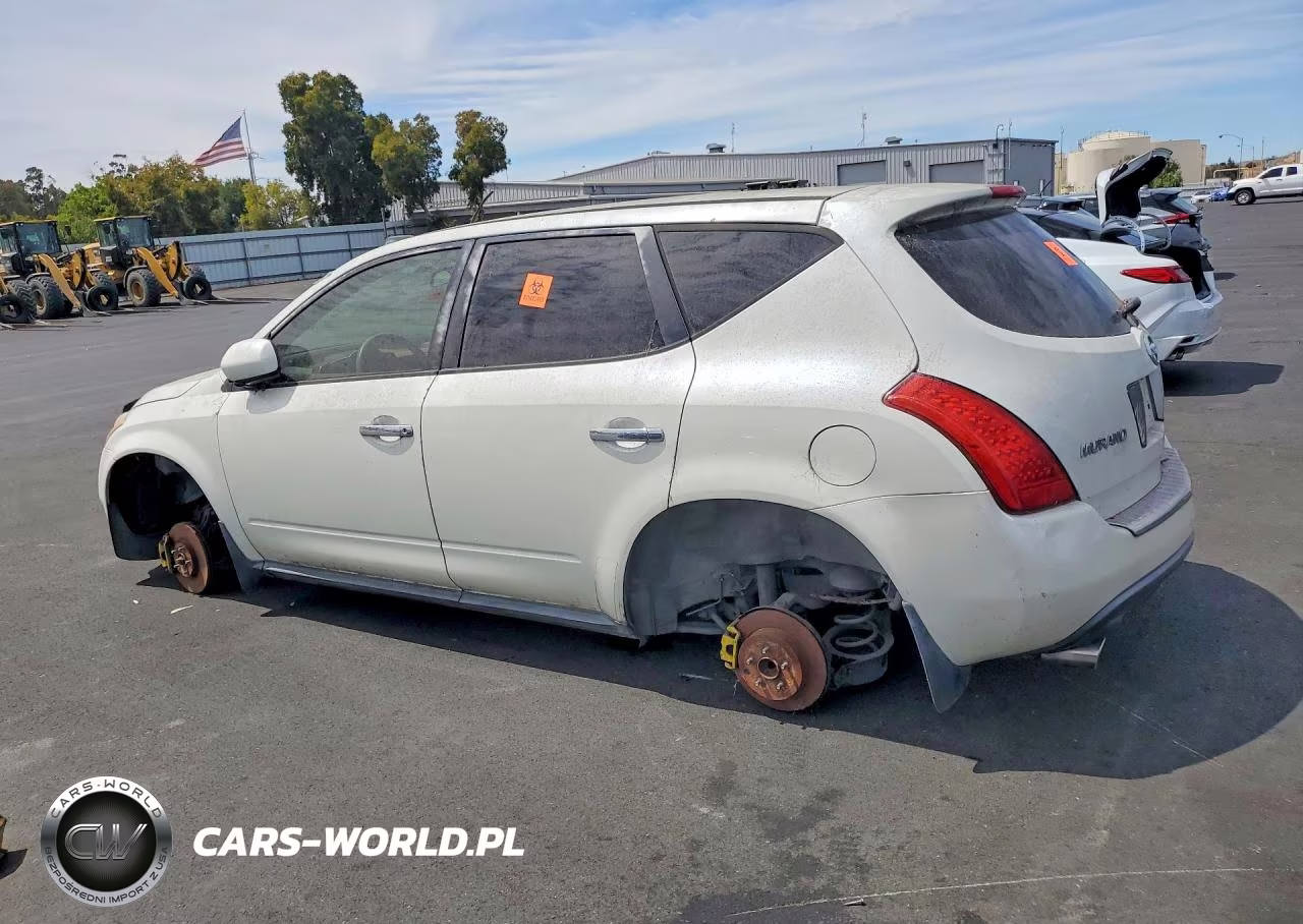 2006 Nissan Murano S VIN:JN8AZ08T66W410241 - 2