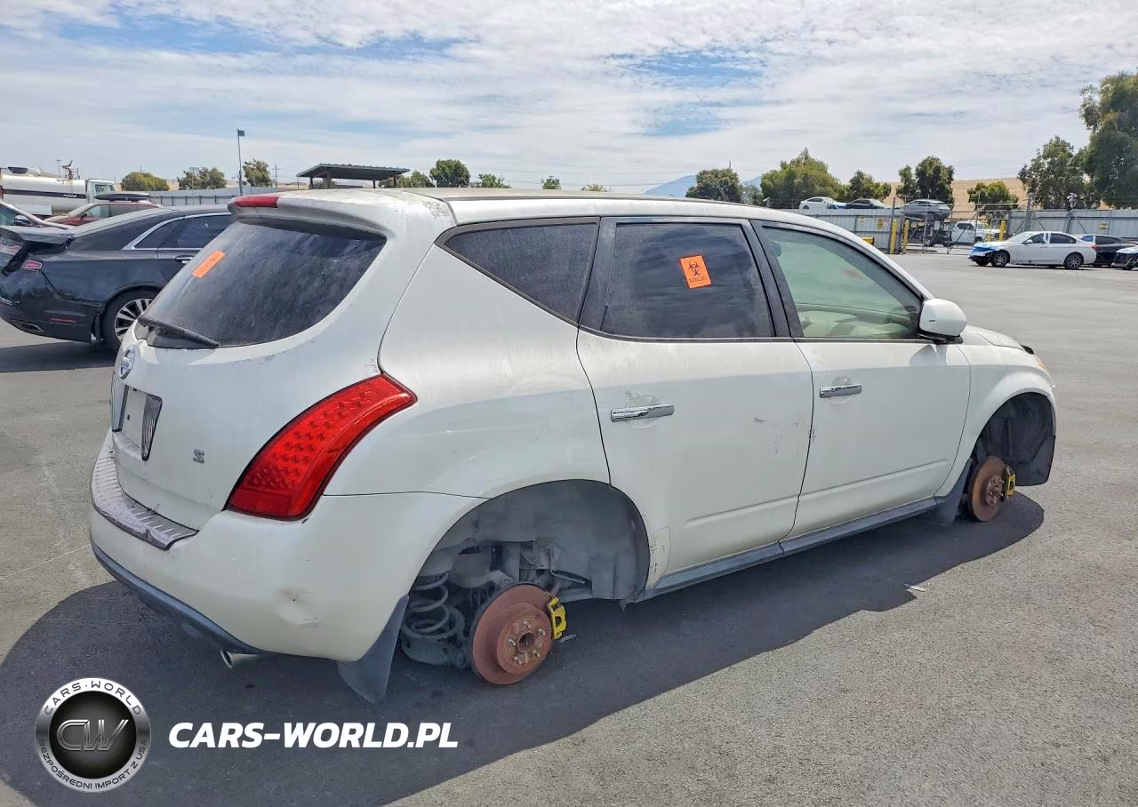 2006 Nissan Murano S VIN:JN8AZ08T66W410241 - 3