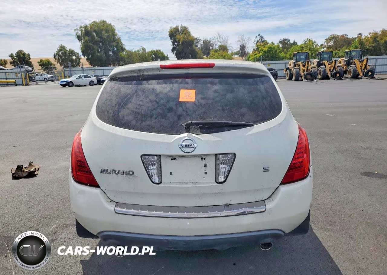 2006 Nissan Murano S VIN:JN8AZ08T66W410241 - 6