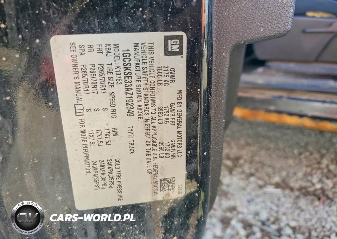 2010 Chevrolet Silverado K1500 Lt VIN:1GCSKSE33AZ192349 - 12