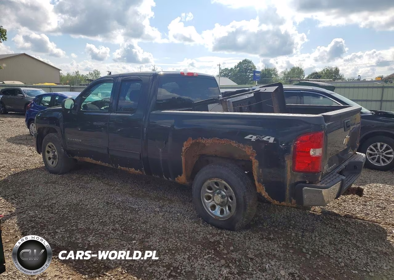 2010 Chevrolet Silverado K1500 Lt VIN:1GCSKSE33AZ192349 - 2