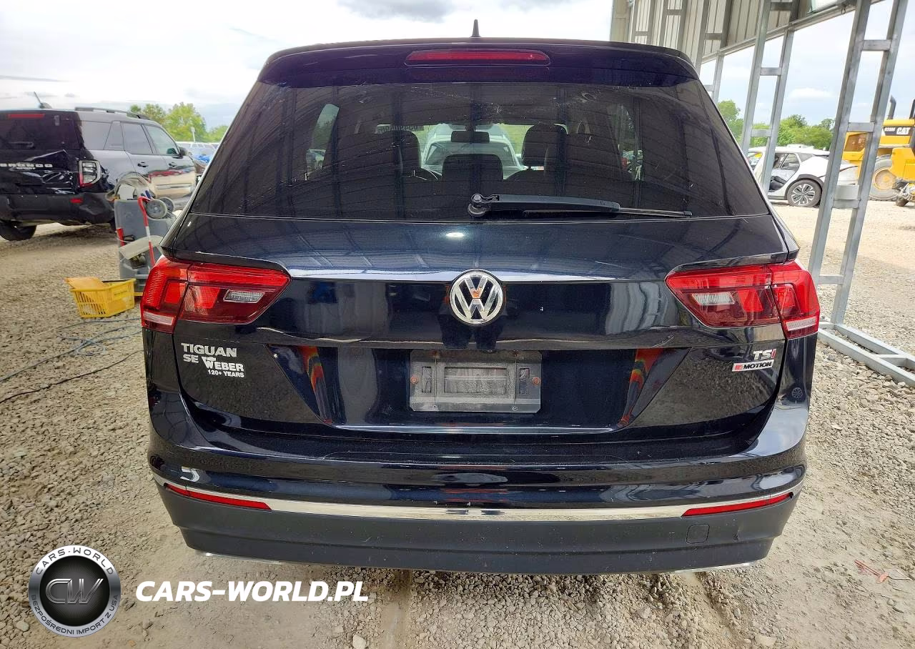 2018 Volkswagen Tiguan Se VIN:3VV2B7AX9JM100203 - 6