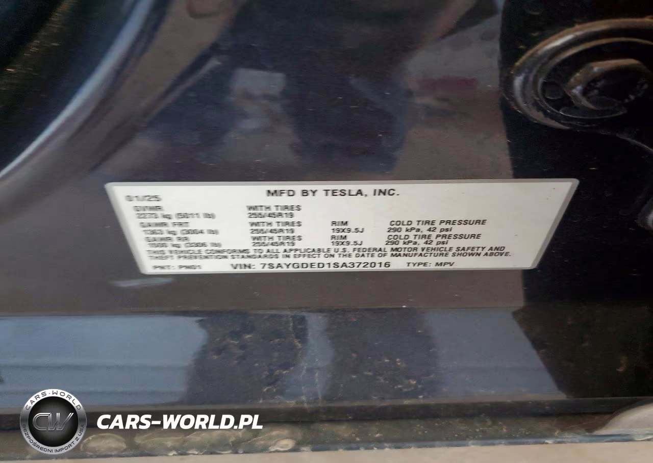 2025 Tesla Model Y VIN:7SAYGDED1SA372016 - 13