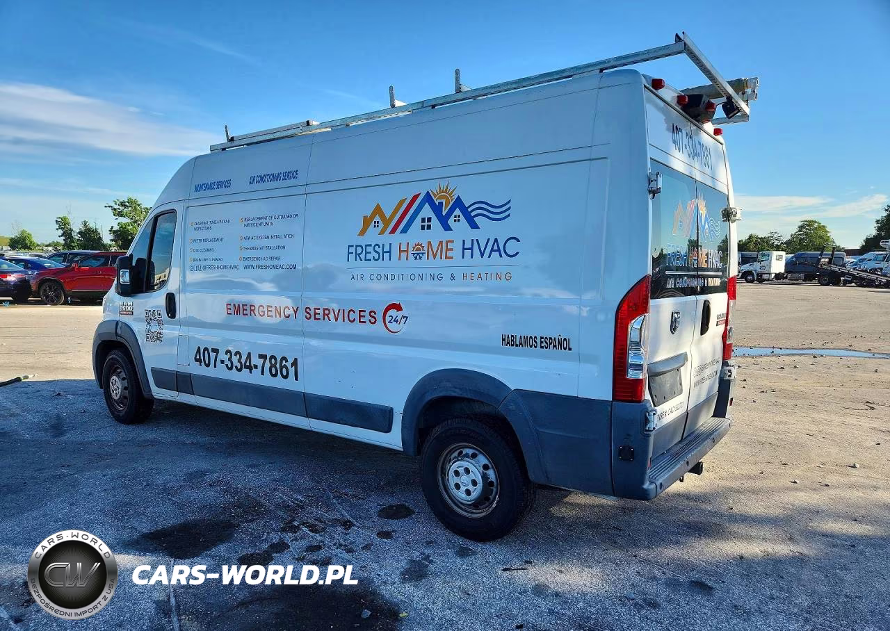 2014 Ram Promaster 2500 2500 High VIN:3C6TRVDG2EE123098 - 2