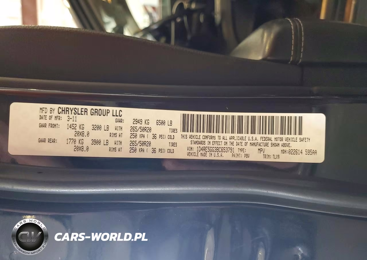 2011 Dodge Durango Citadel VIN:1D4RE5GG3BC653791 - 13