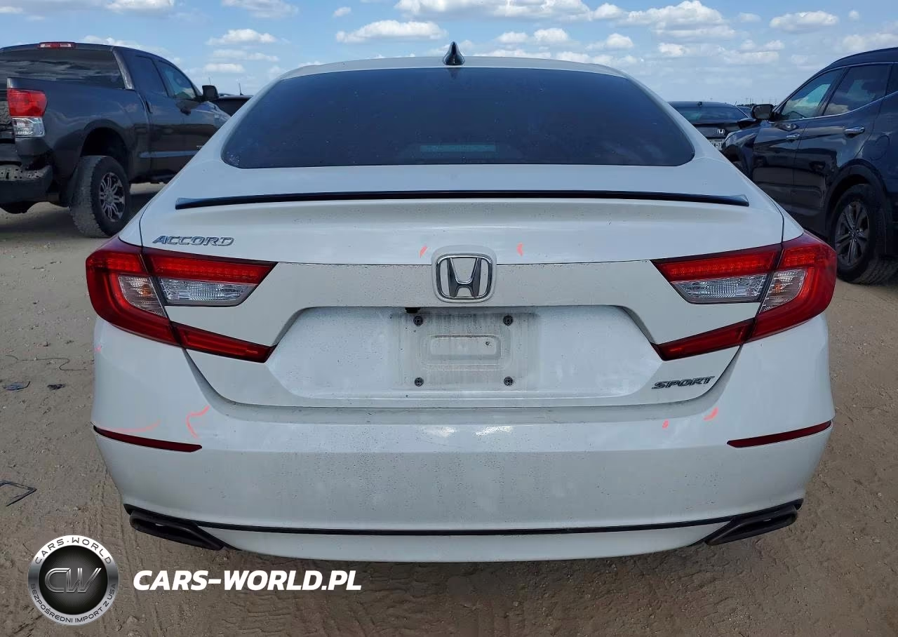2021 Honda Accord Sport VIN:1HGCV1F31MA077502 - 6