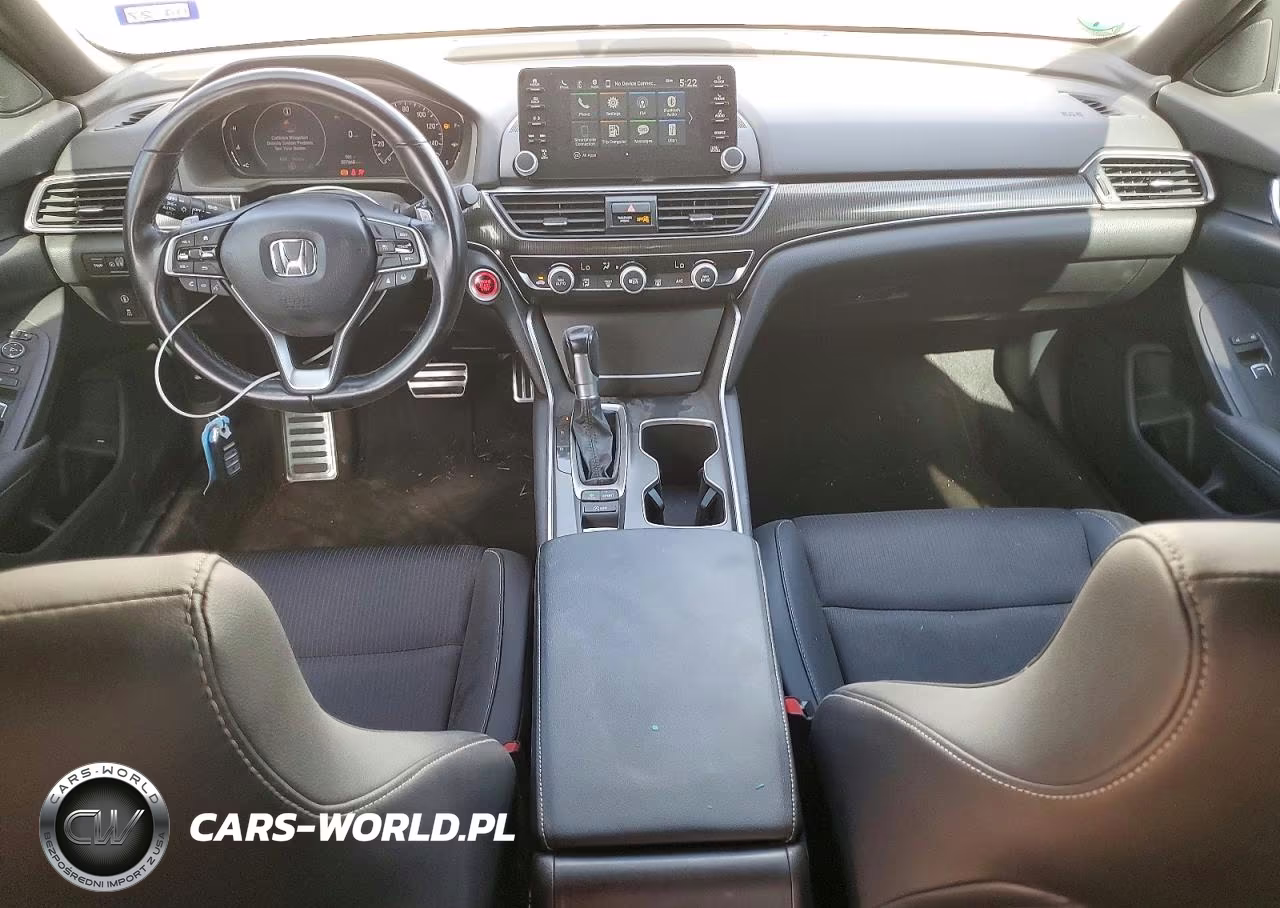 2021 Honda Accord Sport VIN:1HGCV1F31MA077502 - 8