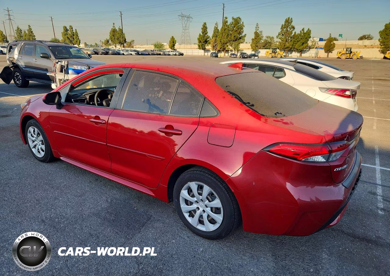 2021 Toyota Corolla Le VIN:JTDEPMAE3MJ167228 - 2