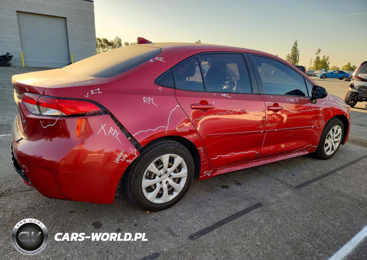 2021 Toyota Corolla Le VIN:JTDEPMAE3MJ167228 - 3