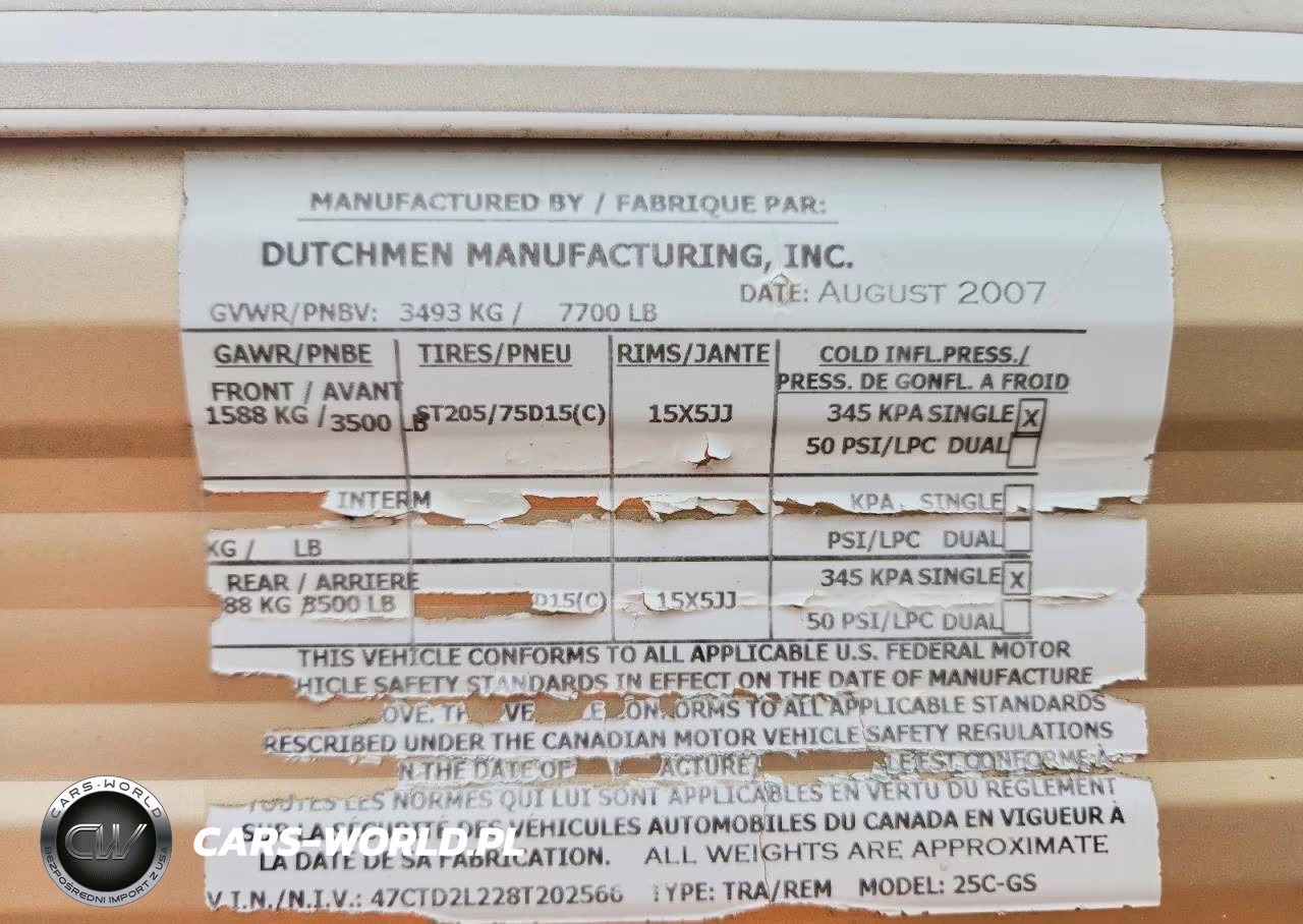 2008 Dutchmen Lite - Camper VIN:47CTD2L228T202566 - 10