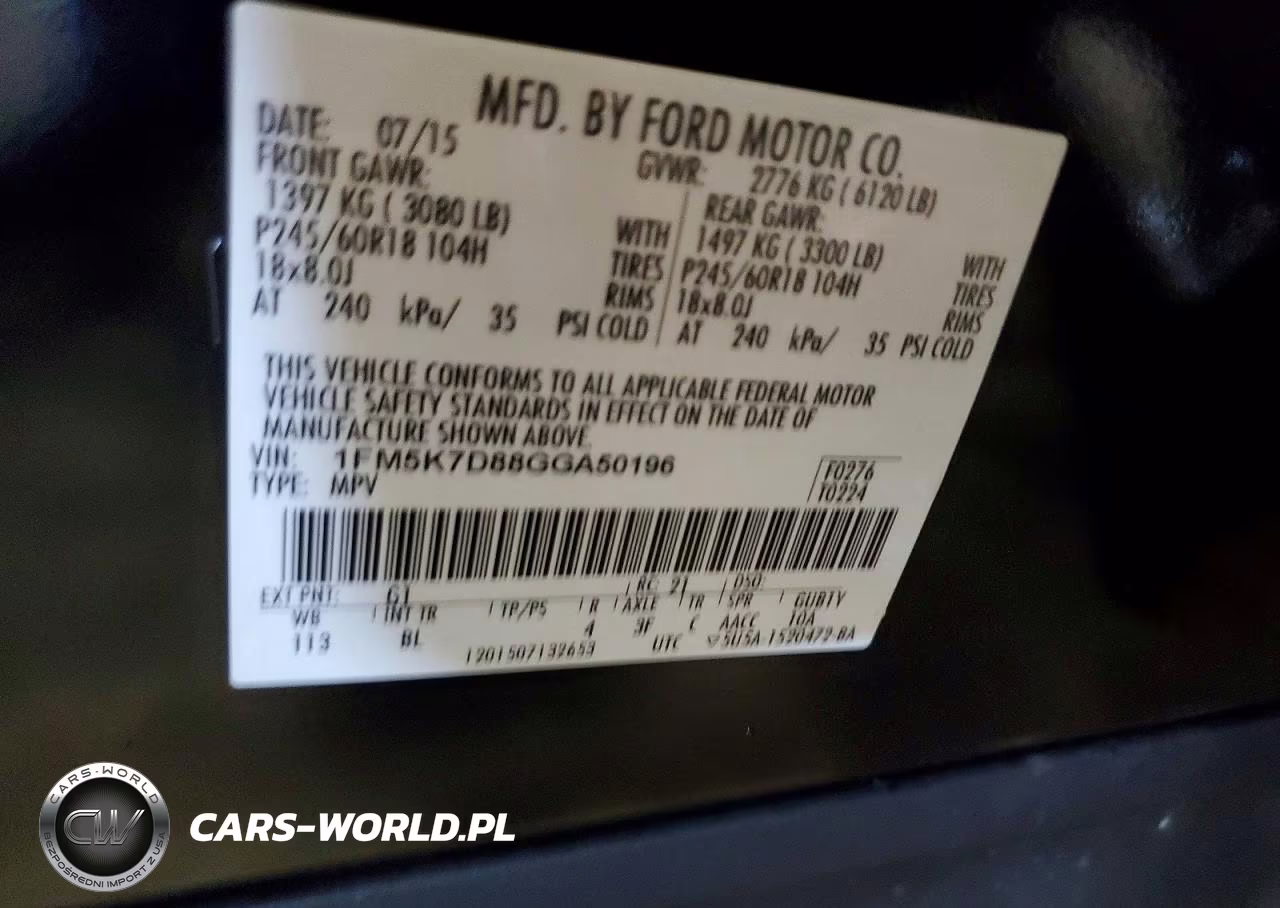 2016 Ford Explorer Xlt VIN:1FM5K7D88GGA50196 - 13
