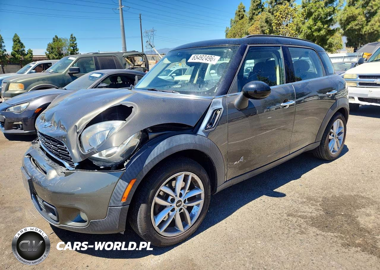 2014 Mini Cooper S Countryman VIN:WMWZC5C50EWM16702 - 1