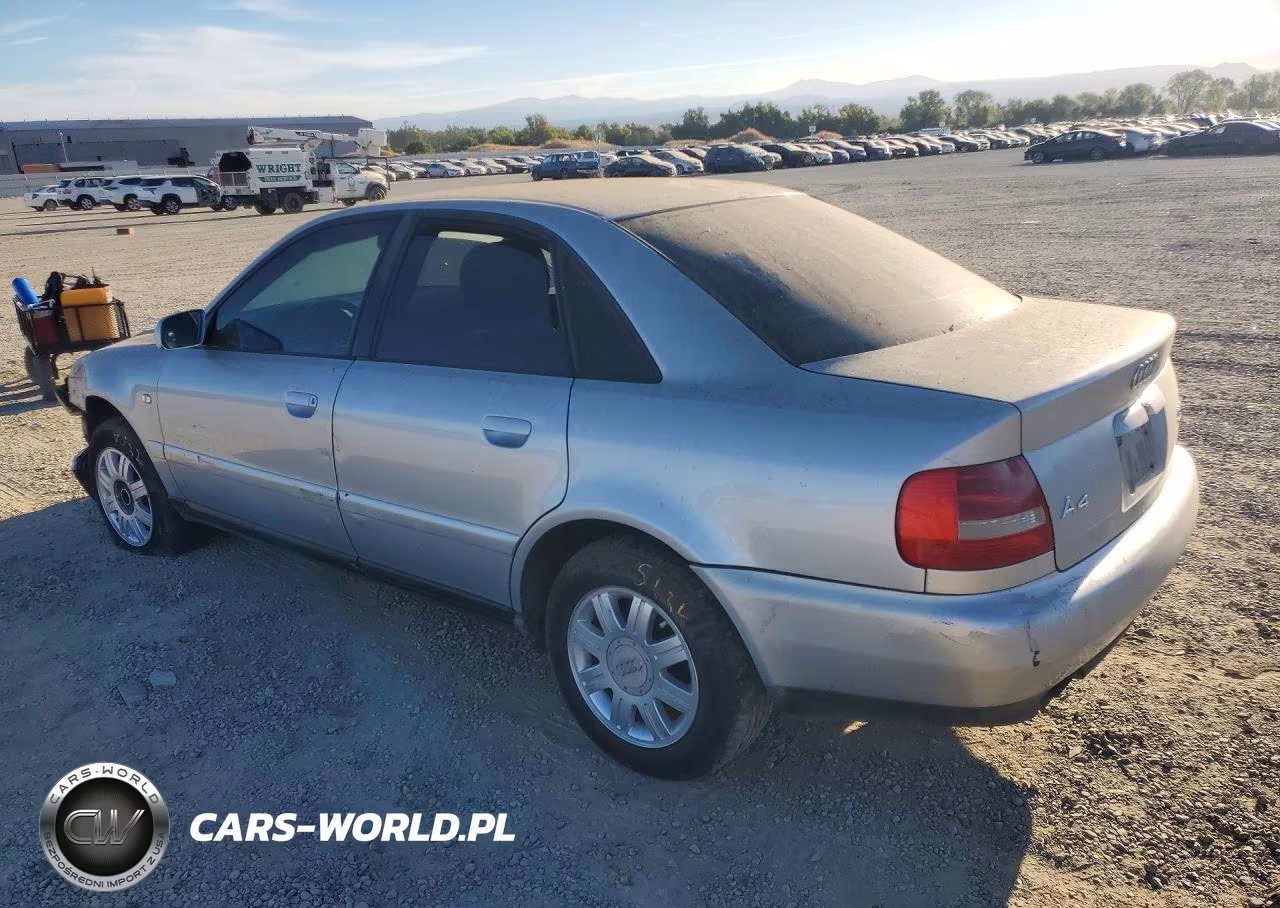 2000 Audi A4 1.8T VIN:WAUAC28D8YA144882 - 2