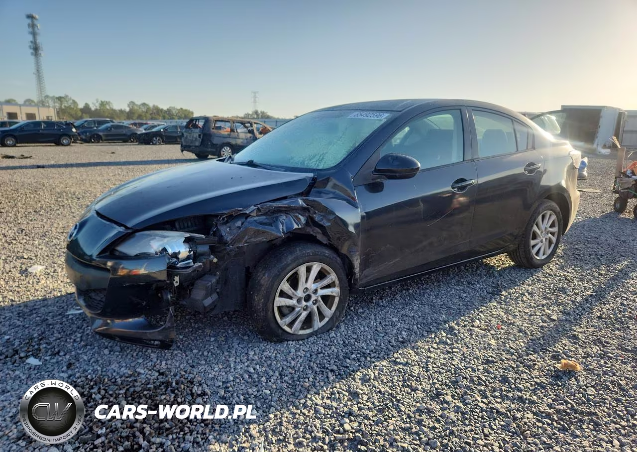 2013 Mazda 3 I VIN:JM1BL1U78D1704833 - 1