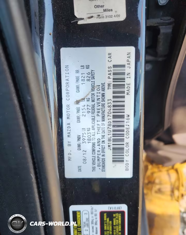 2013 Mazda 3 I VIN:JM1BL1U78D1704833 - 12