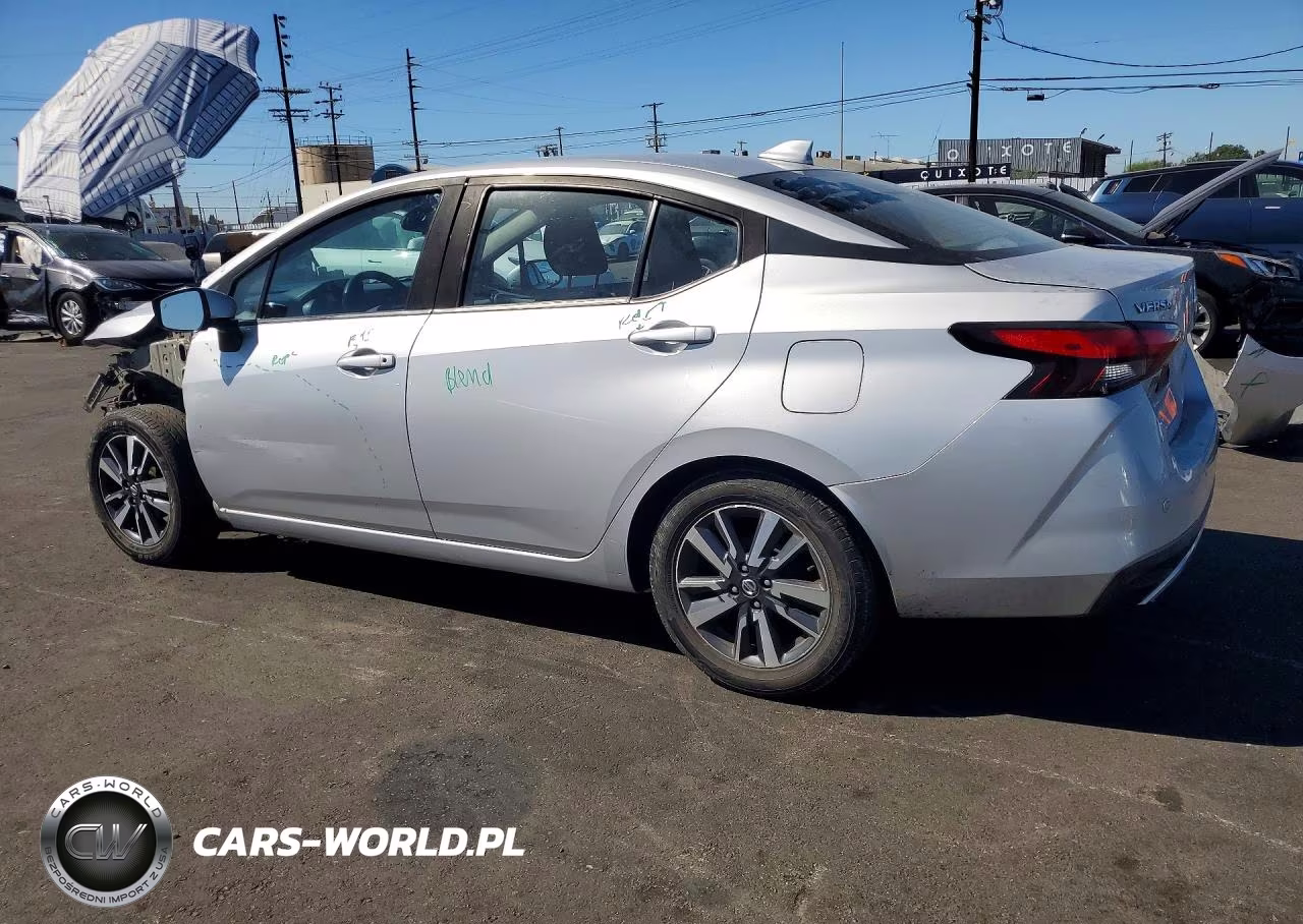 2021 Nissan Versa Sv VIN:3N1CN8EV1ML856419 - 2