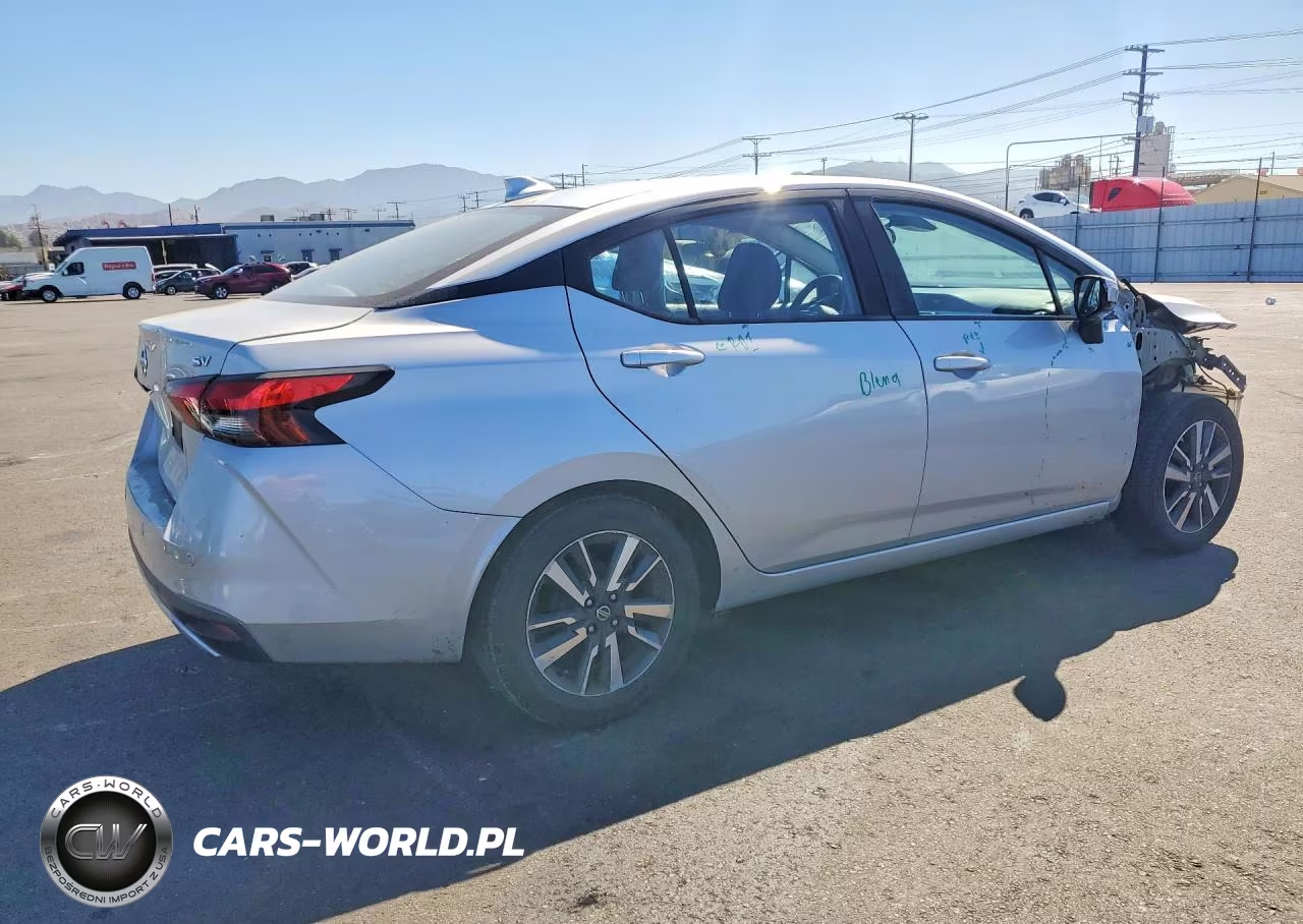 2021 Nissan Versa Sv VIN:3N1CN8EV1ML856419 - 3