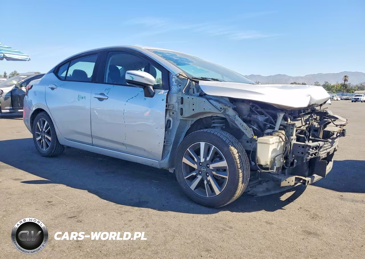 2021 Nissan Versa Sv VIN:3N1CN8EV1ML856419 - 4