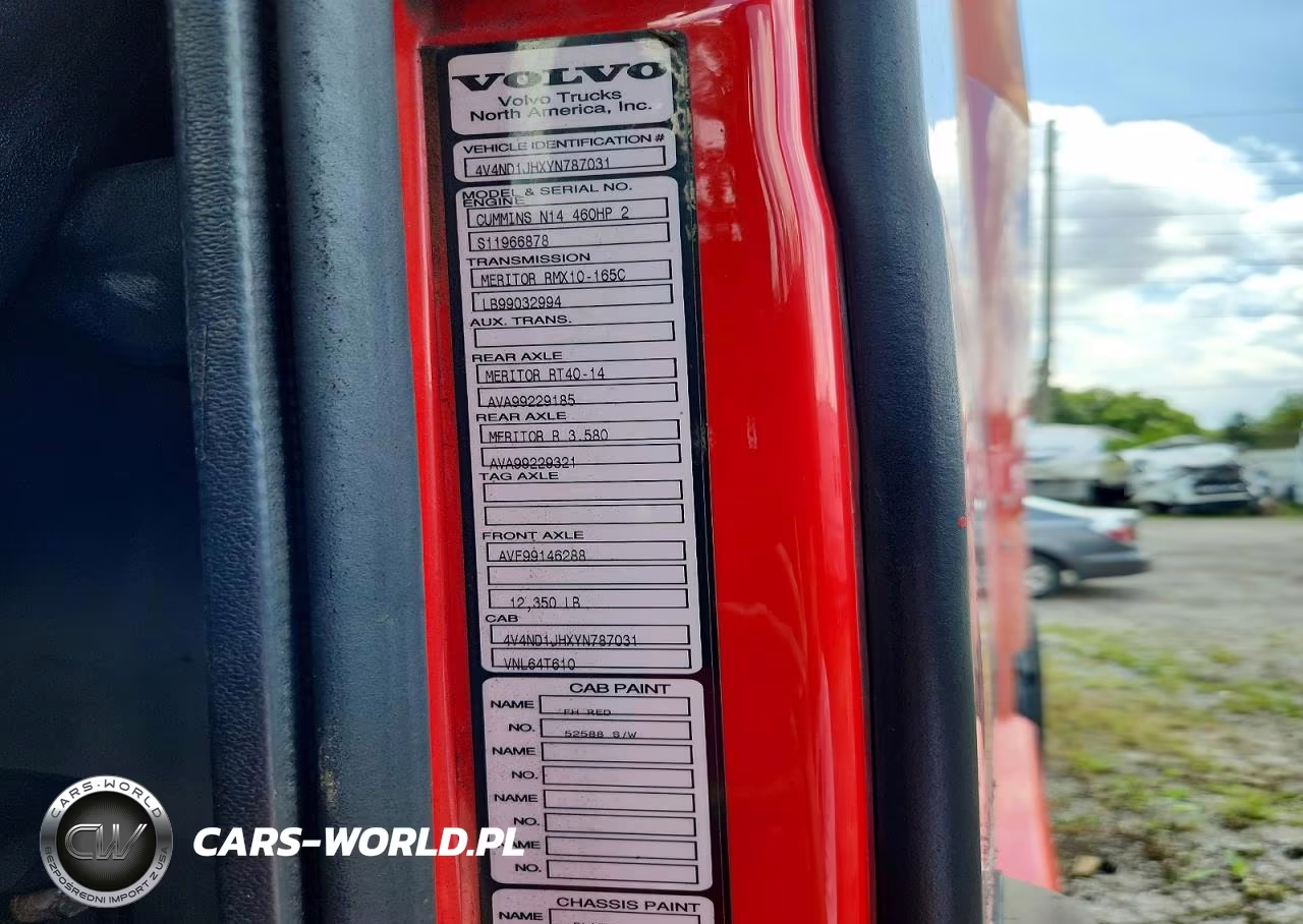2000 Volvo Vnl Semi Truck VIN:4V4ND1JHXYN787031 - 12