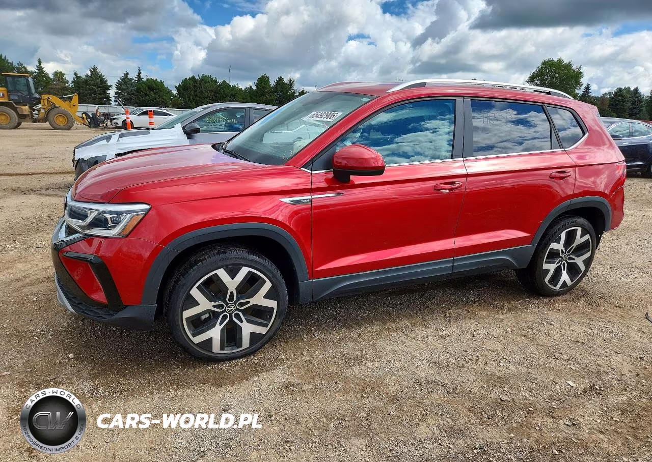 2022 Volkswagen Taos Sel VIN:3VVJX7B23NM018957 - 1