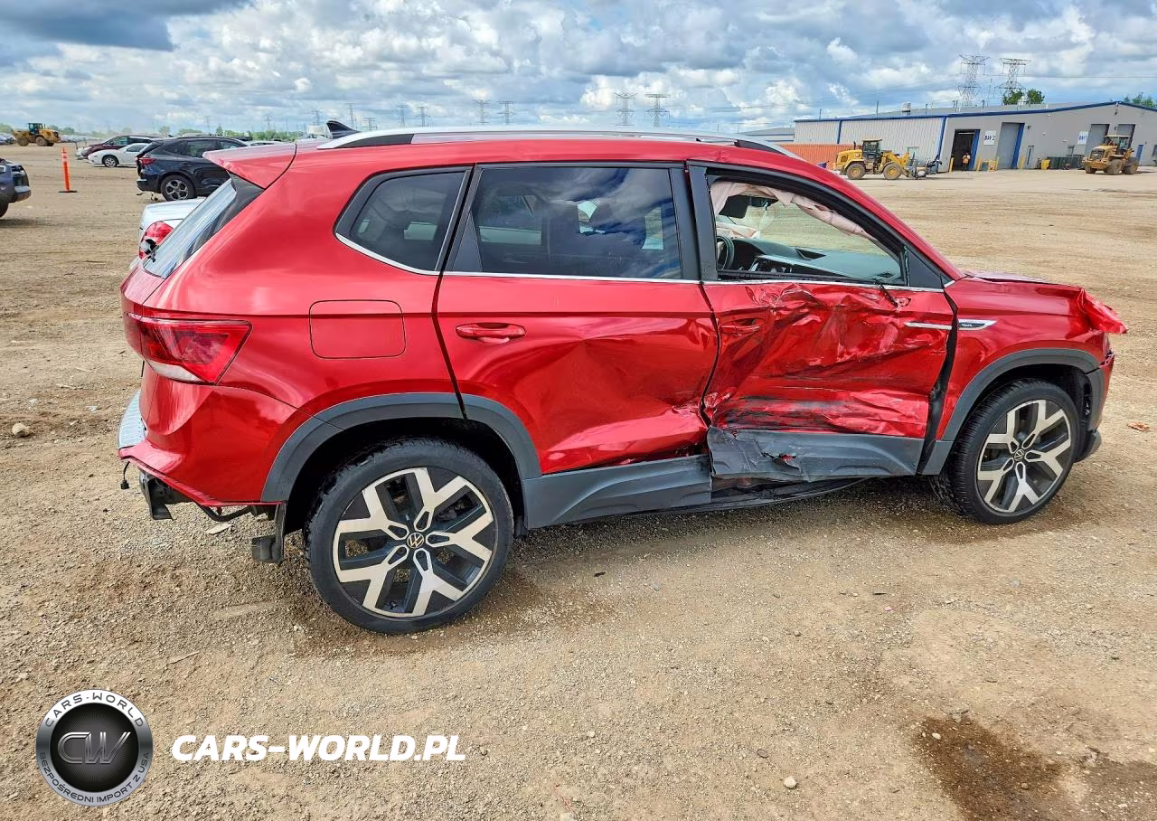 2022 Volkswagen Taos Sel VIN:3VVJX7B23NM018957 - 3