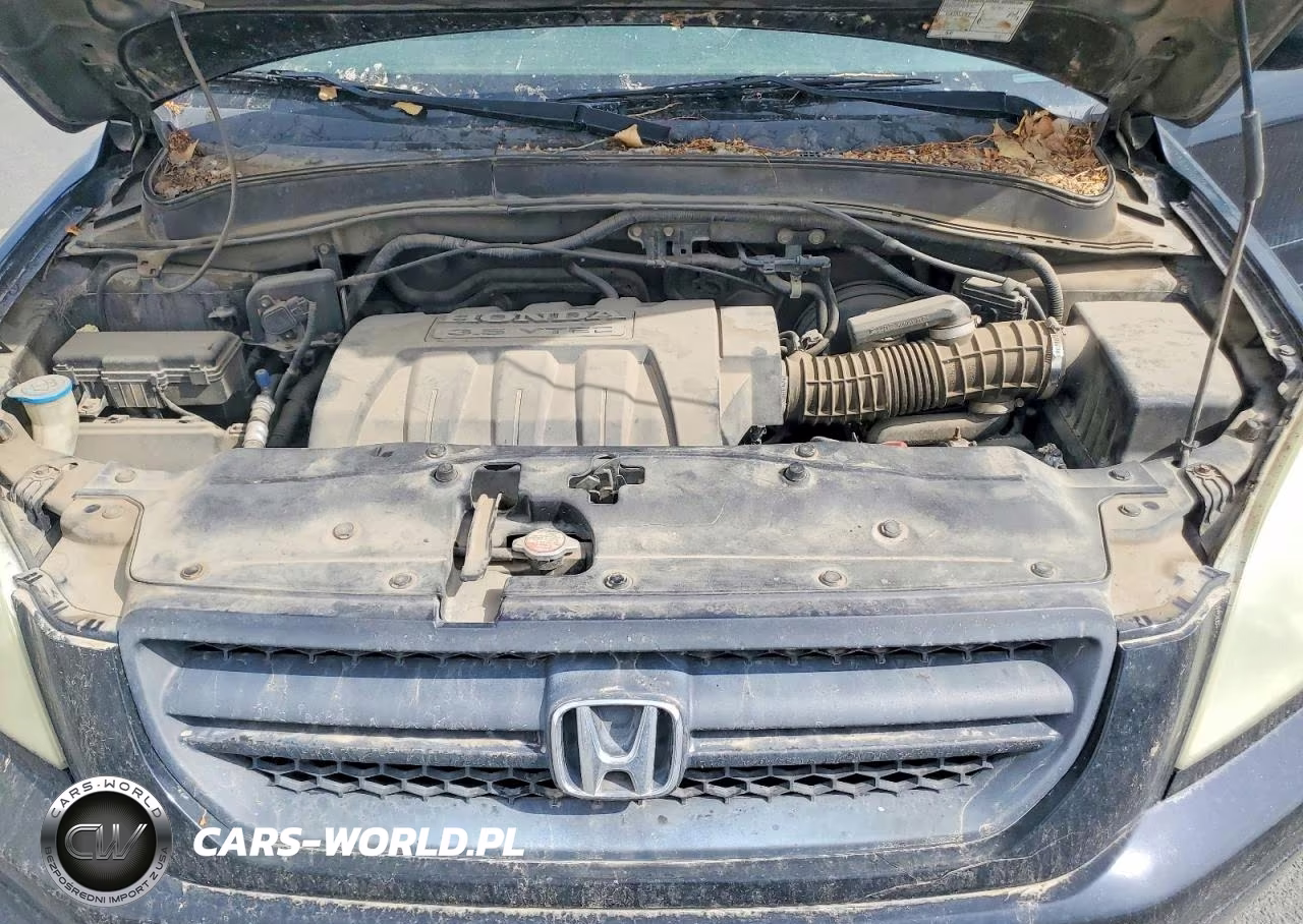 2005 Honda Pilot Exl VIN:2HKYF18645H525511 - 12