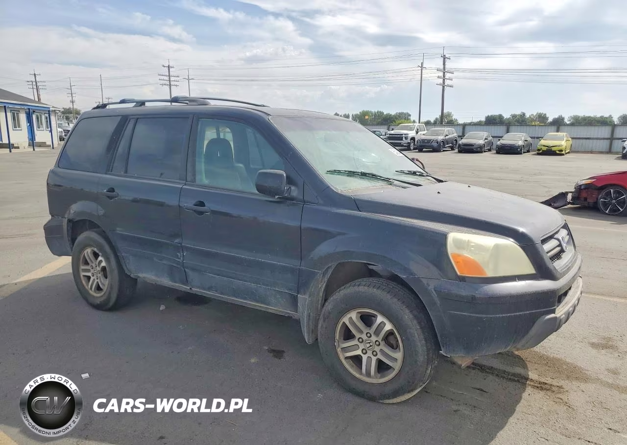 2005 Honda Pilot Exl VIN:2HKYF18645H525511 - 4