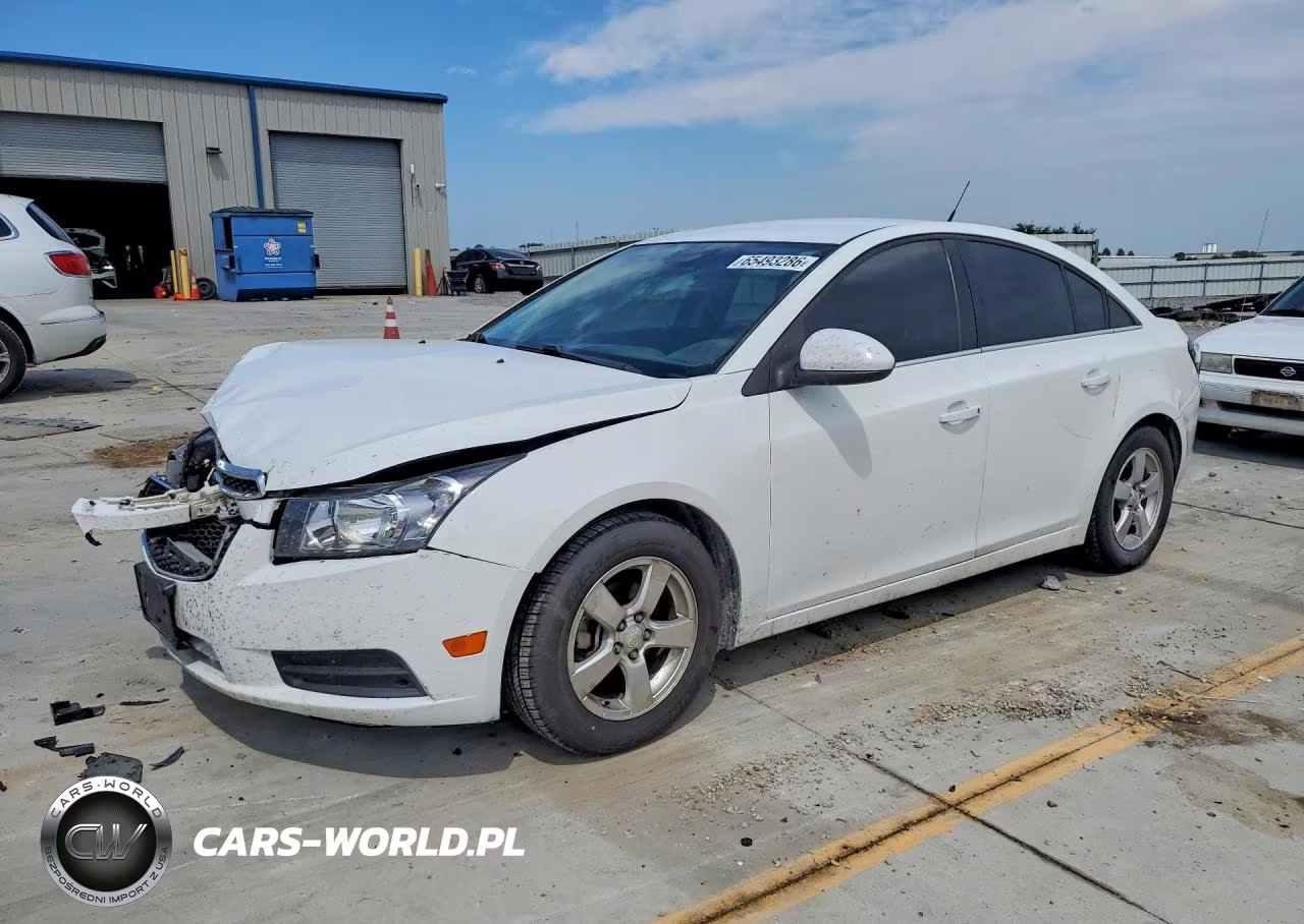 2013 Chevrolet Cruze Lt VIN:1G1PC5SB7D7325252 - 1