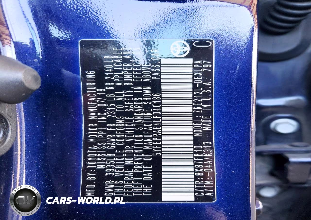 2020 Toyota Corolla Le VIN:5YFEPRAE4LP040186 - 12