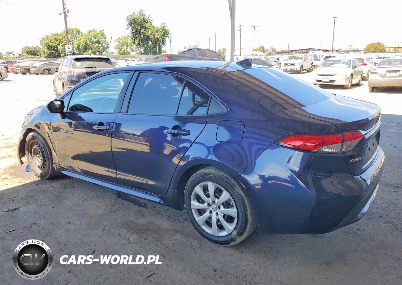 2020 Toyota Corolla Le VIN:5YFEPRAE4LP040186 - 2