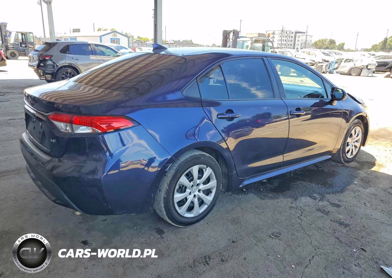 2020 Toyota Corolla Le VIN:5YFEPRAE4LP040186 - 3