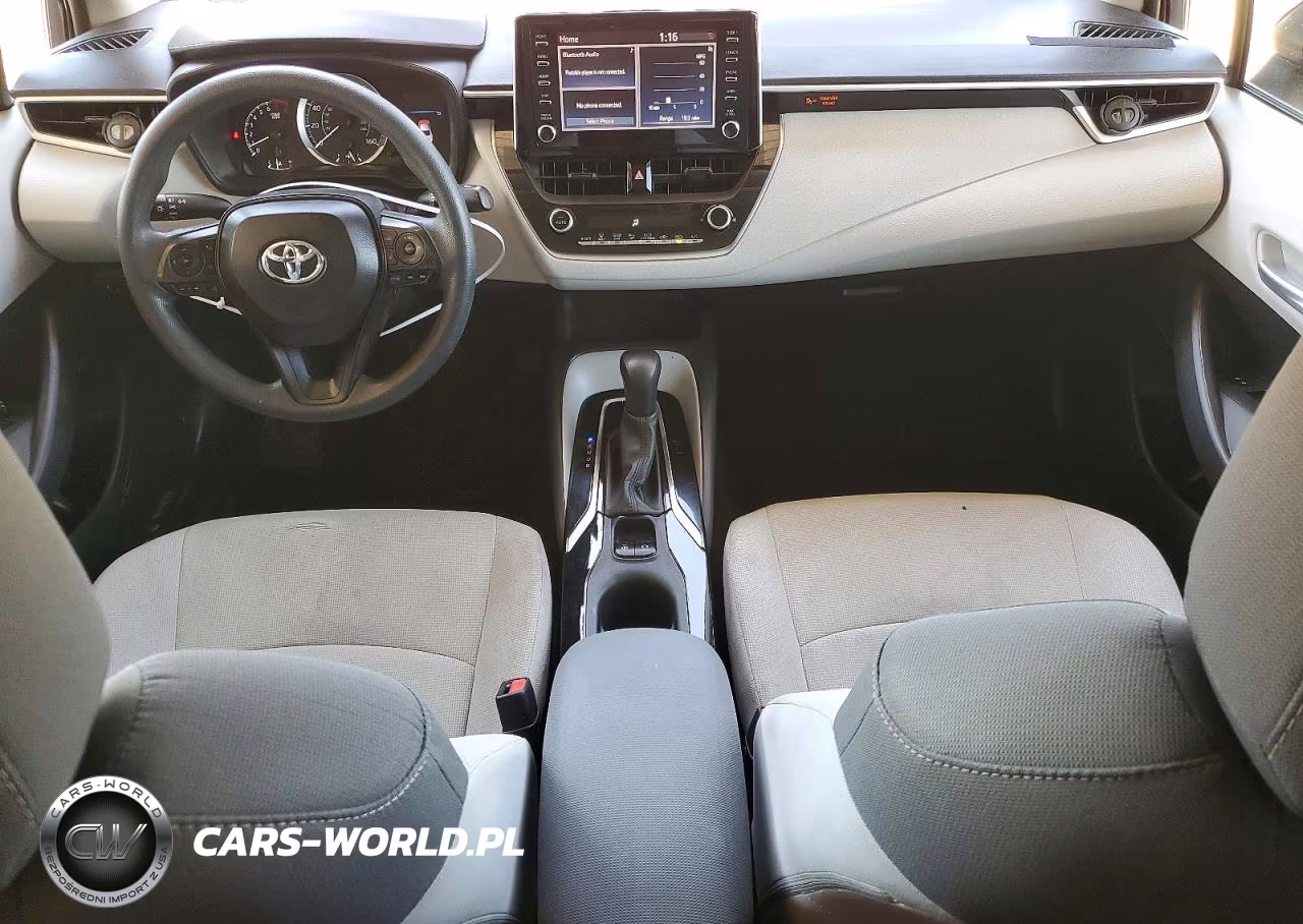2020 Toyota Corolla Le VIN:5YFEPRAE4LP040186 - 8