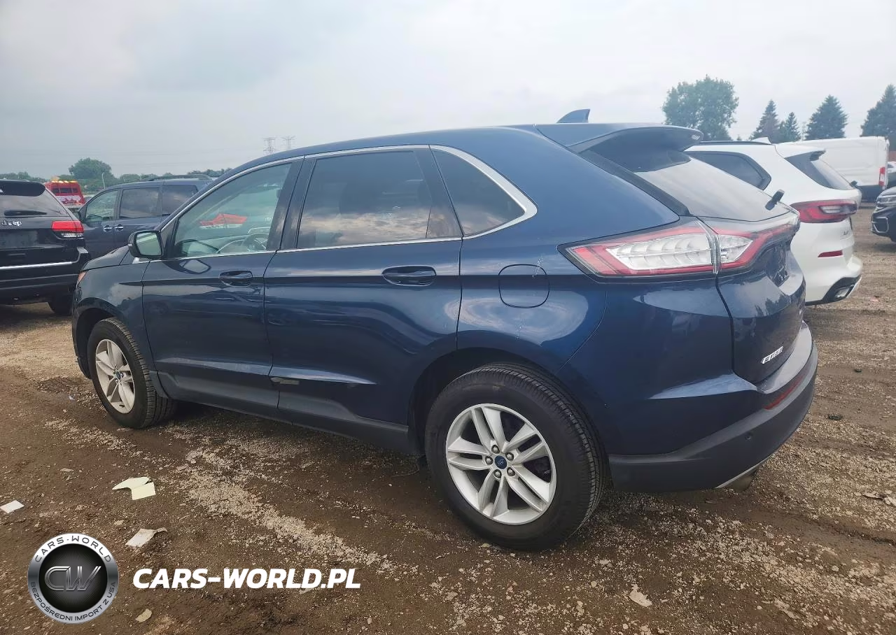 2017 Ford Edge Sel VIN:2FMPK4J95HBC30765 - 2