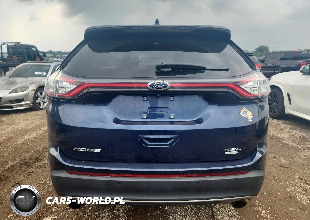 2017 Ford Edge Sel VIN:2FMPK4J95HBC30765 - 6