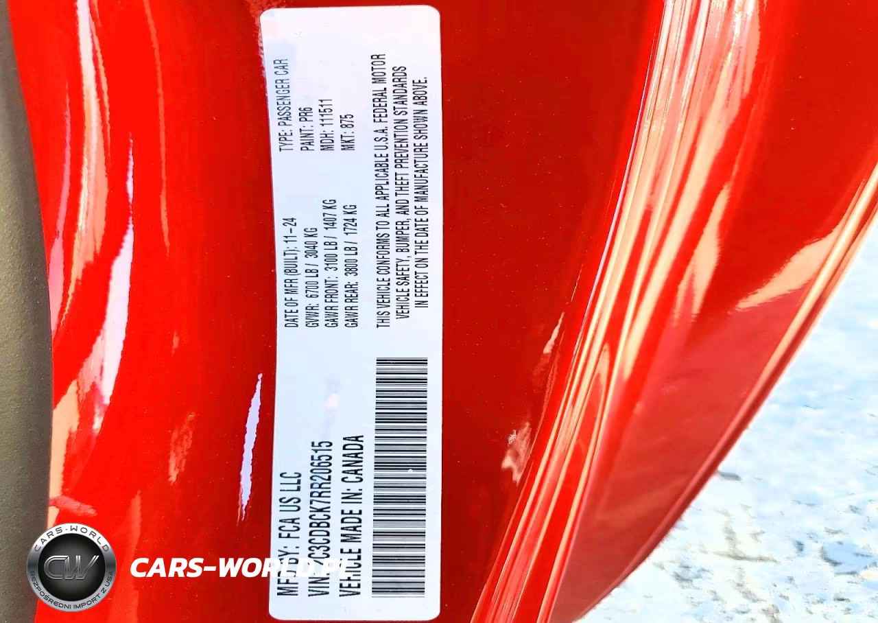 2024 Dodge Charger Daytona R-T VIN:2C3CDBCK7RR206515 - 12