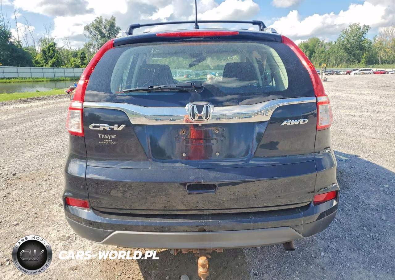 2015 Honda Cr-V Lx VIN:5J6RM4H39FL049247 - 6