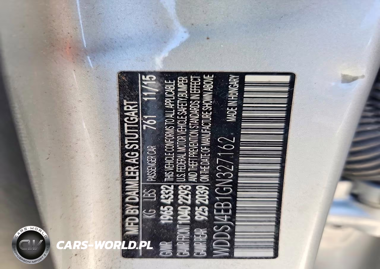 2016 Mercedes-Benz Cla 250 VIN:WDDSJ4EB1GN327162 - 13