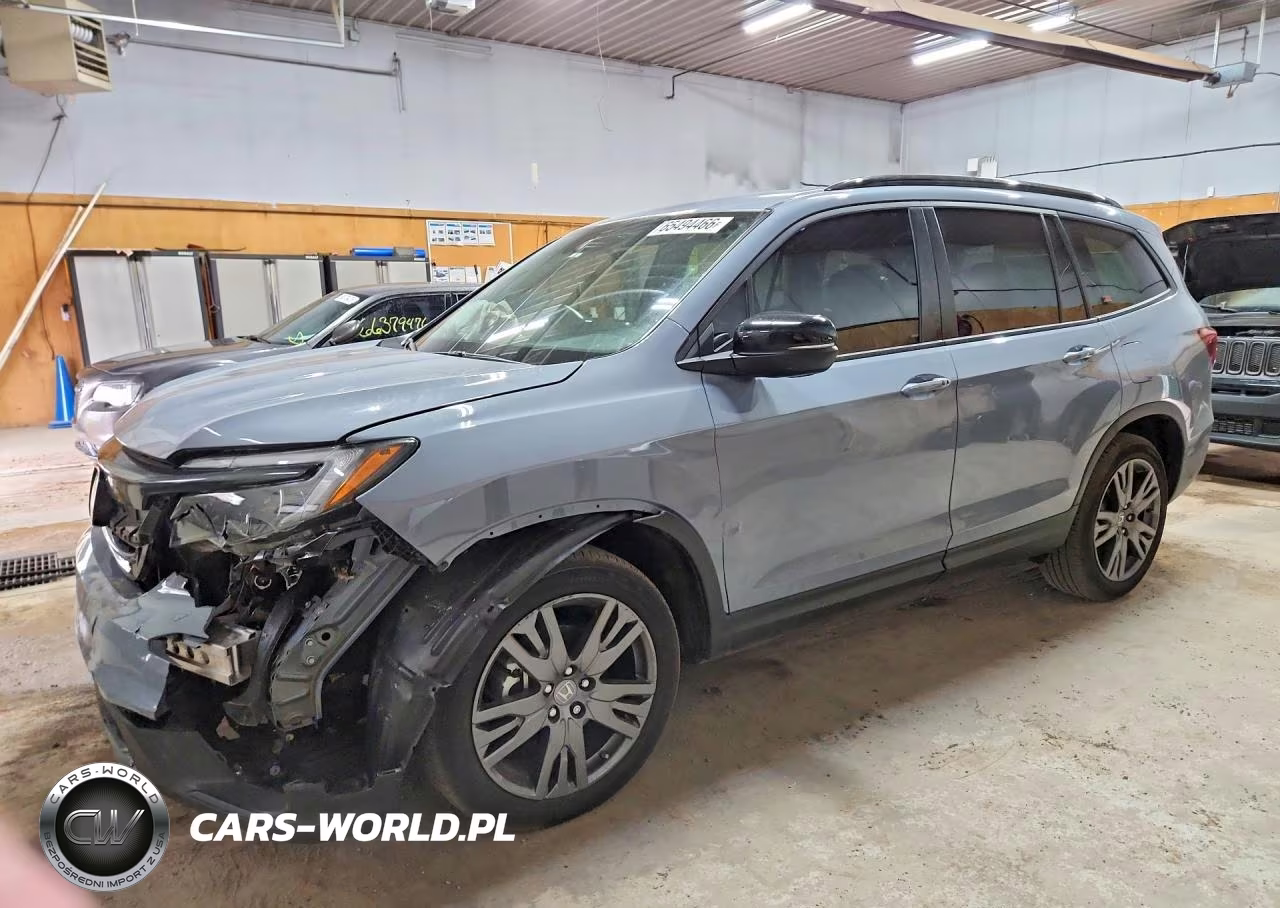 2022 Honda Pilot Sport VIN:5FNYF5H38NB018350 - 1
