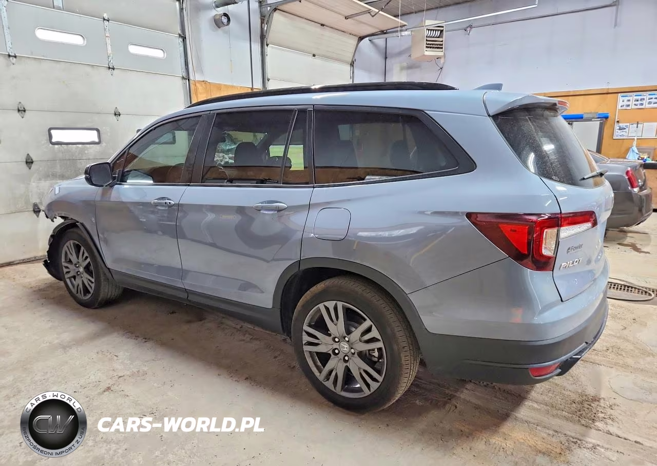 2022 Honda Pilot Sport VIN:5FNYF5H38NB018350 - 2