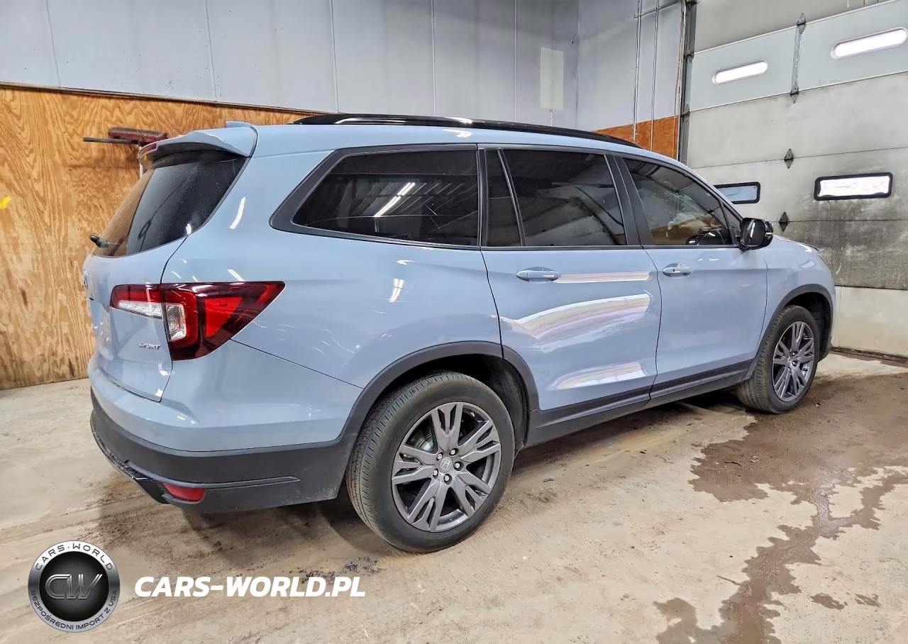 2022 Honda Pilot Sport VIN:5FNYF5H38NB018350 - 3