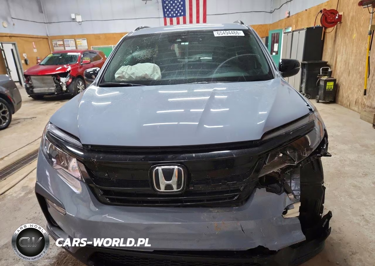 2022 Honda Pilot Sport VIN:5FNYF5H38NB018350 - 5