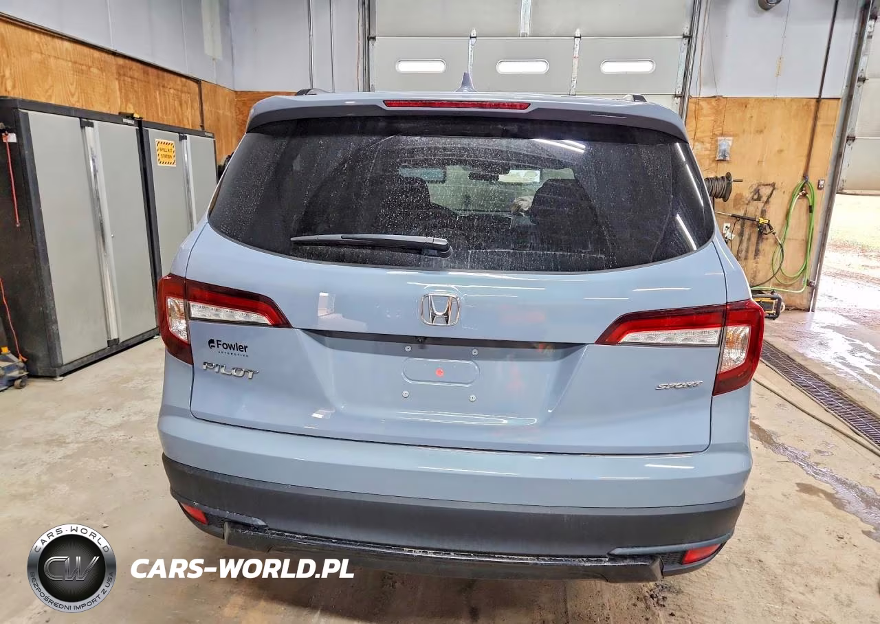 2022 Honda Pilot Sport VIN:5FNYF5H38NB018350 - 6