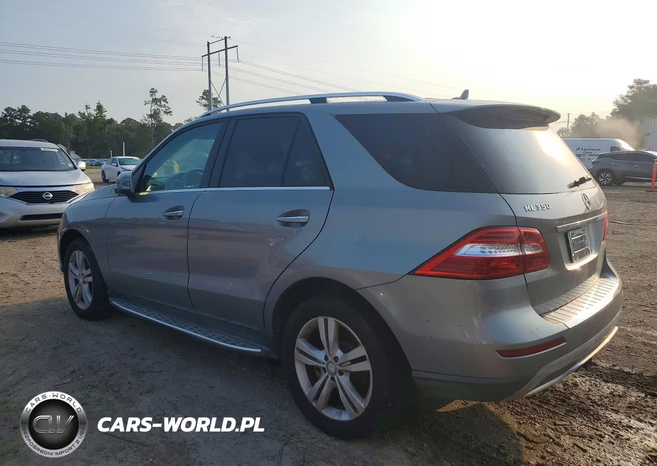2015 Mercedes-Benz Ml 350 VIN:4JGDA5JBXFA465153 - 2