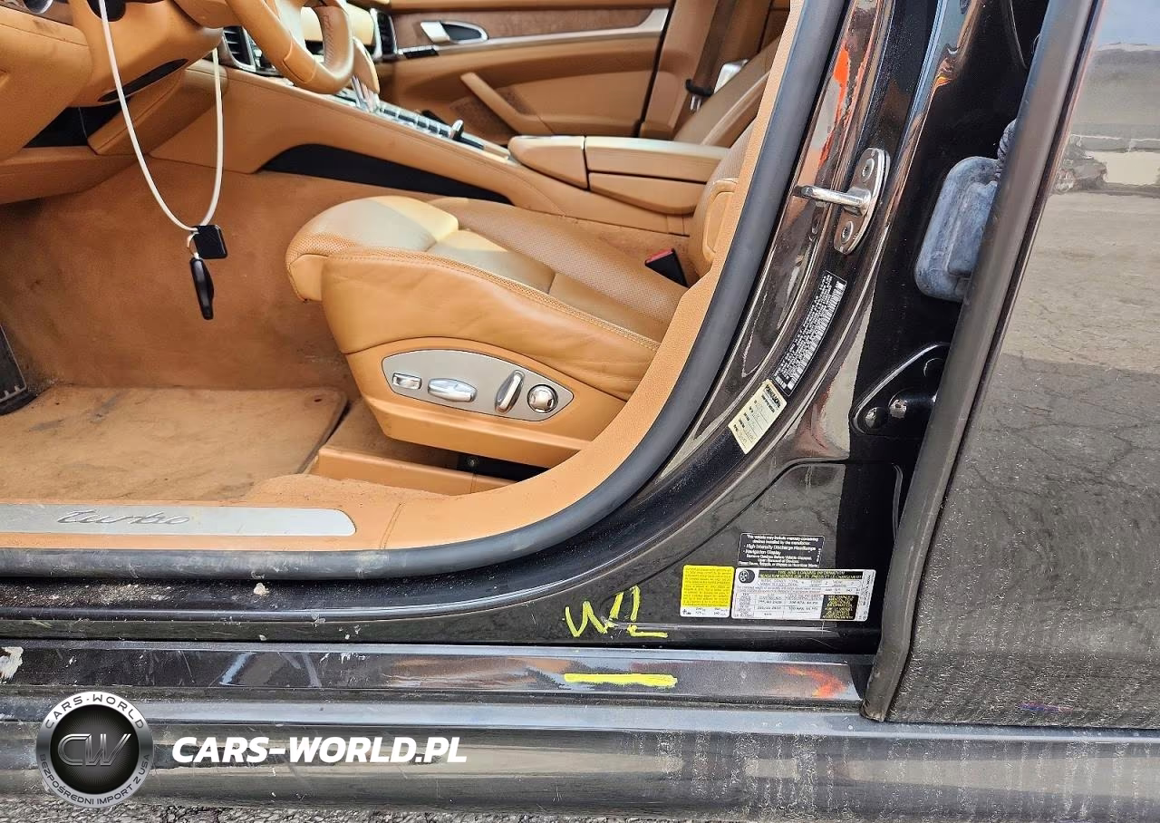 2010 Porsche Panamera Turbo VIN:WP0AC2A73AL090554 - 12