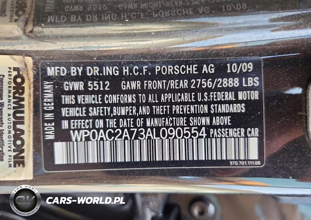 2010 Porsche Panamera Turbo VIN:WP0AC2A73AL090554 - 13