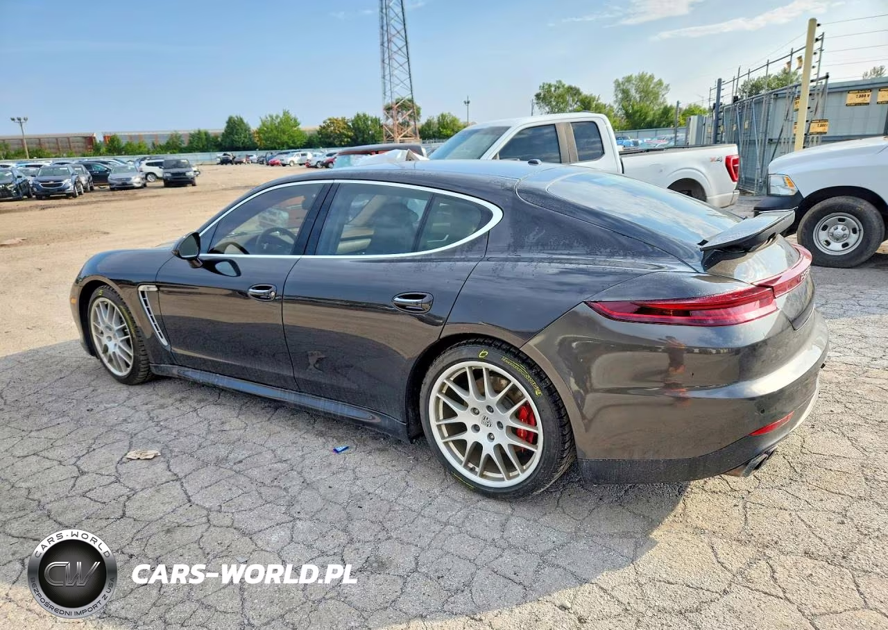 2010 Porsche Panamera Turbo VIN:WP0AC2A73AL090554 - 2